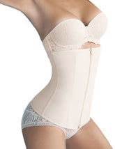 Ann Chery 1024B Powernet Hüfthalter mit Reißverschluss Farbe Beige
